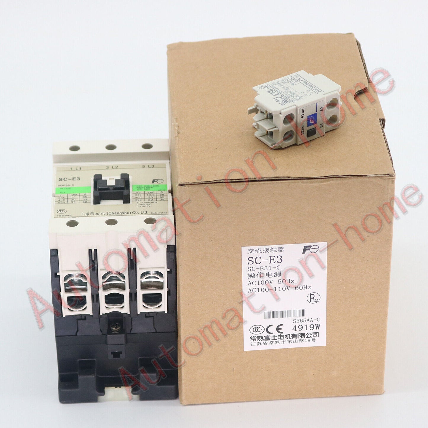 New FUJI SC-E3 AC110V AC Contactor - FUJI