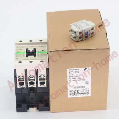 New FUJI SC-E3 AC110V AC Contactor - FUJI
