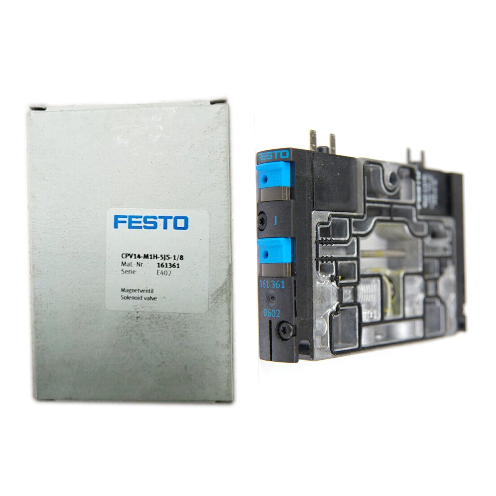 Festo Pneumatics CPV14-M1H-5JS-1/8 161361 Solenoid Slice Valve - FESTO PNEUMATICS