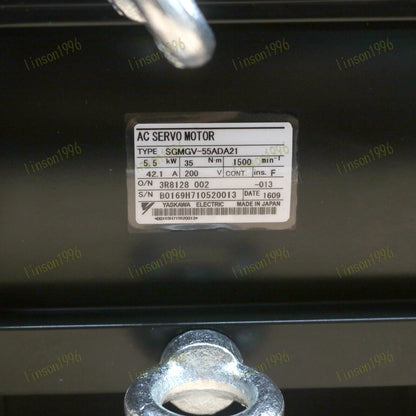NEW ONE SGMGV-55ADA21 Yaskawa servo motor 1 year - YASKAWA