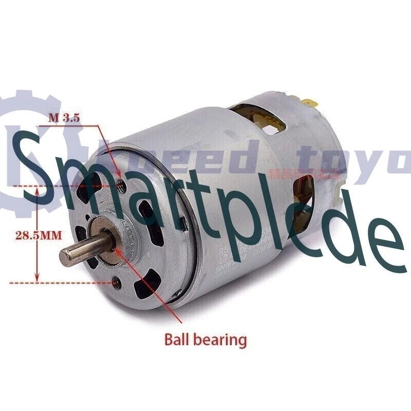 RS-775WC-8514 300W DC 12V-18V 14.4V High Speed Power Large Torque Motor CCW ~