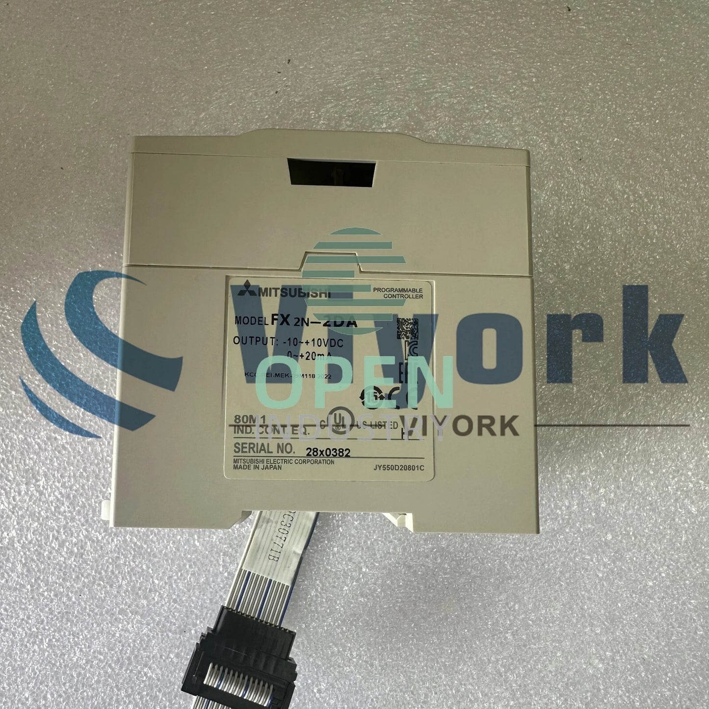 1PCS Mitsubishi FX2N-2DA ANALOG OUTPUT MODULE 12BIT 2CH 4-20MA DC