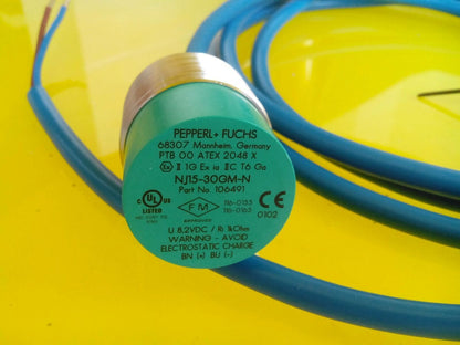 1PC Pepperl+Fuchs NJ15-30GM-N Proximity Switch Fast - PEPPERL+FUCHS