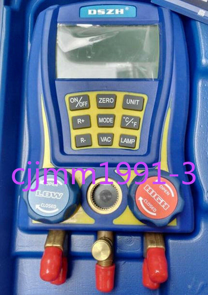 Digital Testing Manifolds Refrigeration Pressure Vacuum Gauge - KOEED