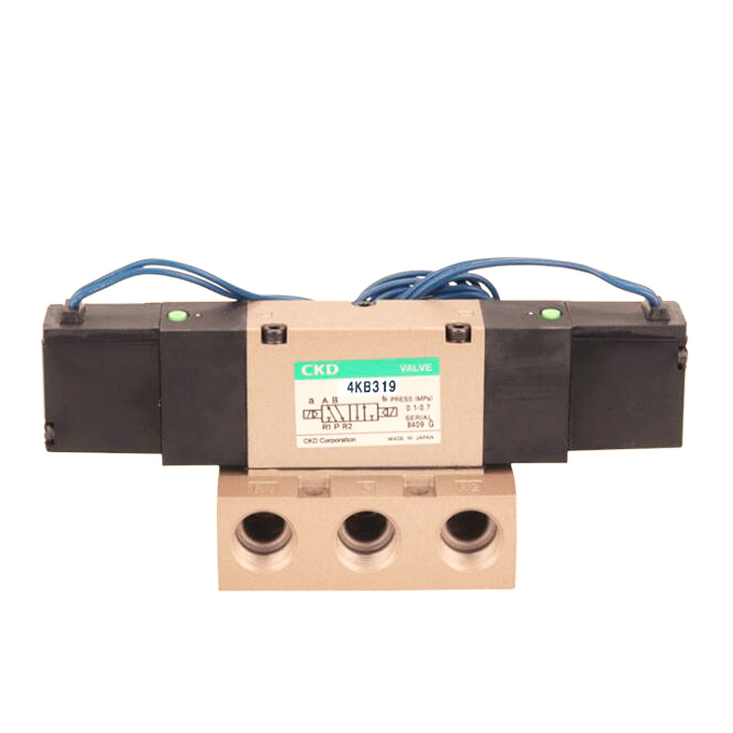 Solenoid Valve CKD 4KB319-00-LS-DC24V New - CKD