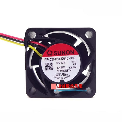 SUNON PF40201B3-Q04C-G99 12V 1.44W 4020 4CM Switch Cooling Fan