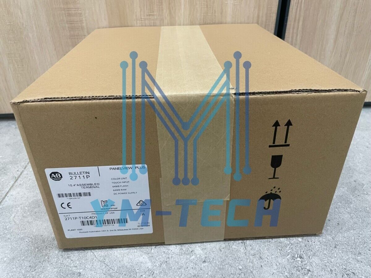 Sealed Allen-Bradley Panelview Plus 2711P-T10C4D1 10.4 Color - ALLEN-BRADLEY