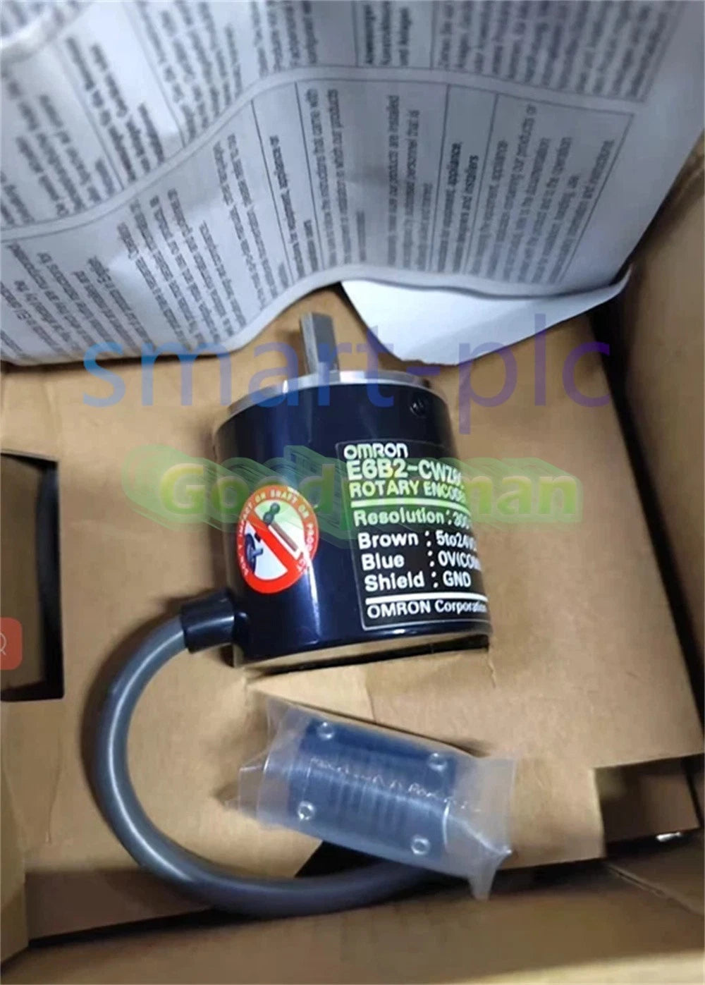 Omron E6B2-CWZ6C 300P/R 2M In Box 1PCS