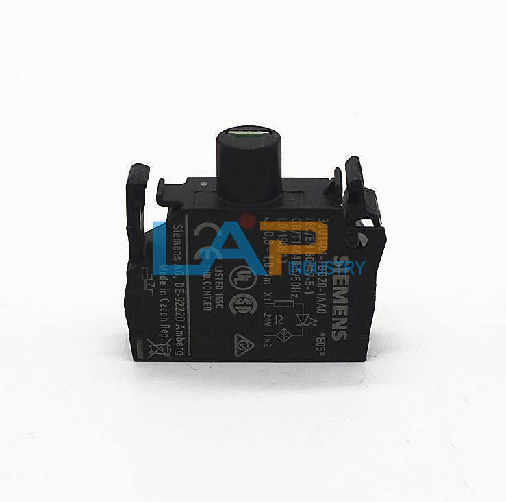 new 1PCS For 24V Reset Red Button Indicator Light 3SU1102-0AB20-1FA0 - SCHNEIDER ELECTRIC