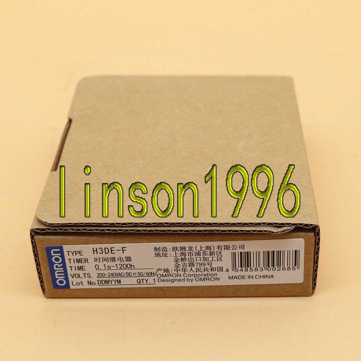 Omron H3DE-F Time Relay - OMRON