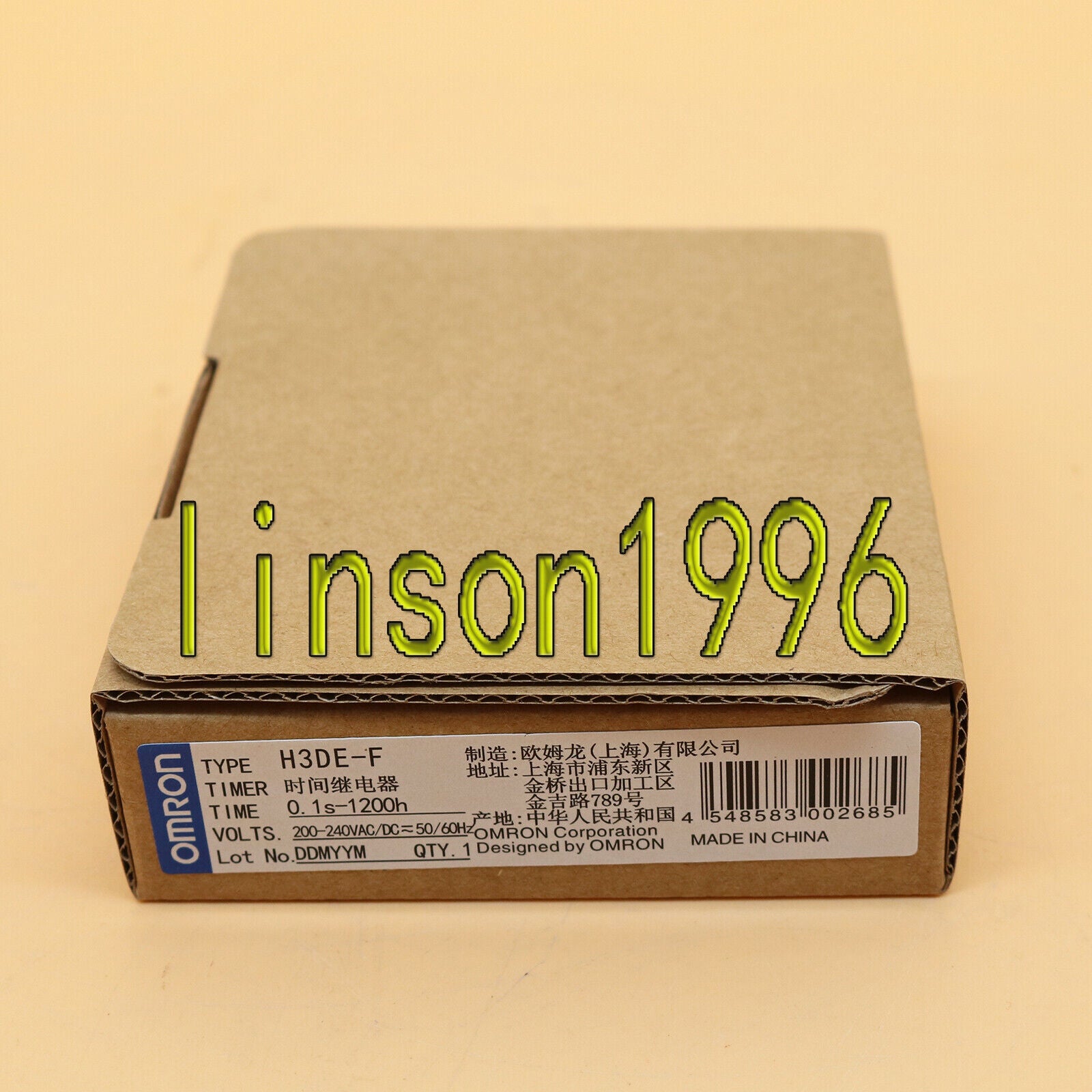 Omron H3DE-F Time Relay - OMRON