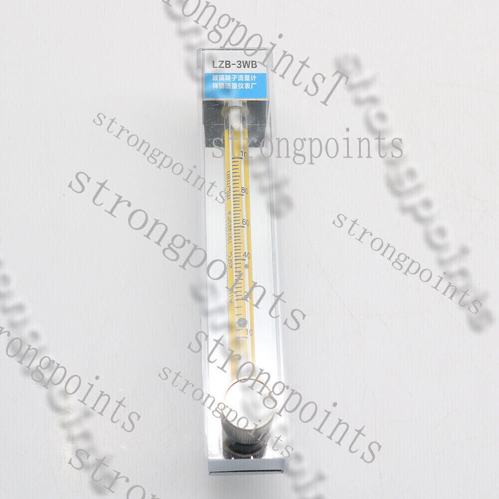 LZB -3WB, glass rotameter flow meter with control valve for water/air/gas/liquid