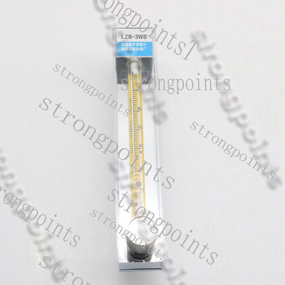 LZB -3WB, glass rotameter flow meter with control valve for water/air/gas/liquid