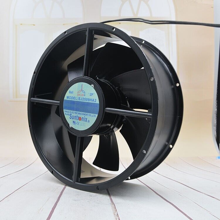 new 1 PCS  SAN JUN Fan SJ2509HA2 AC 220V 25489 254*89mm Round all-metal axial fan