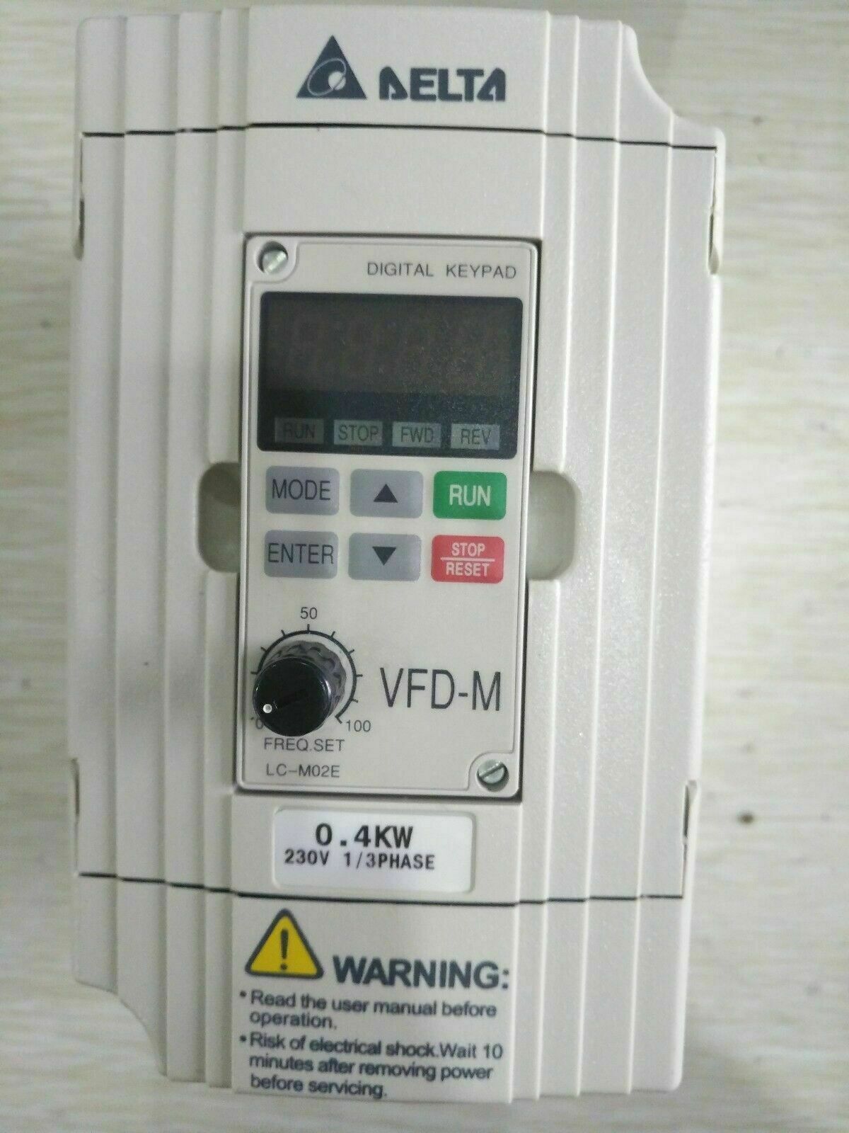 Delta VFD004M21A 0.4KW Inverter 220V - DELTA