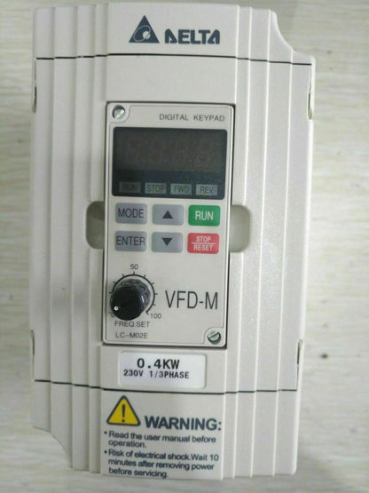 Delta VFD004M21A 0.4KW Inverter 220V - DELTA