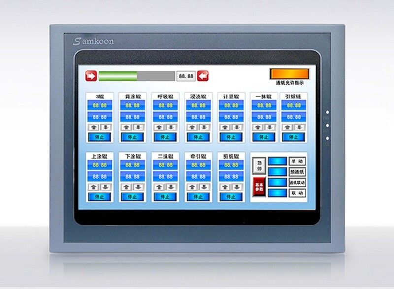 Samkoon HMI Touch Screen 10.1-inch SK-102HE, Industrial-Grade, High-Efficiency Replacement for SK-102AE - SAMKOON