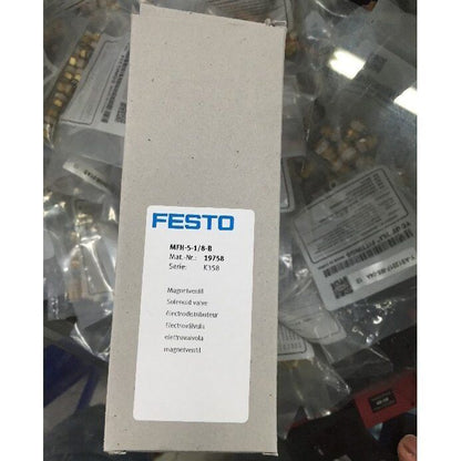 New 1pc Festo Solenoid Valve MFH-5-1/8-B 19758 Spot Stock - FESTO