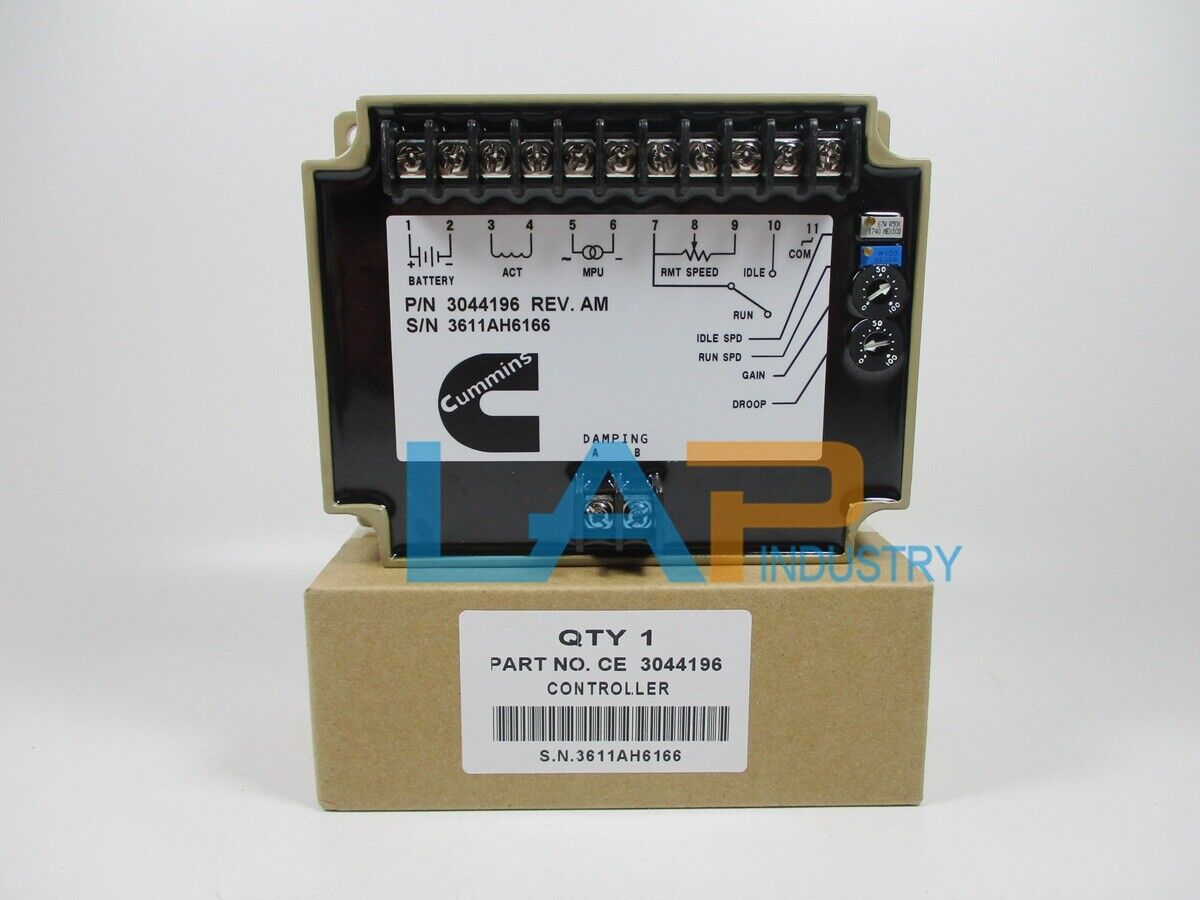 New Cummins Speed Controller 3044196 for Generator - CUMMINS