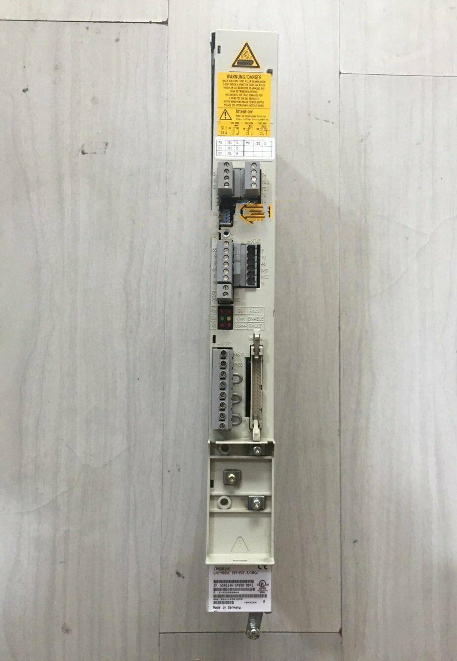 used ONE  Siemens 6SN1146-1AB00-0BA1 Servo drive power supply Tested Good Siemens