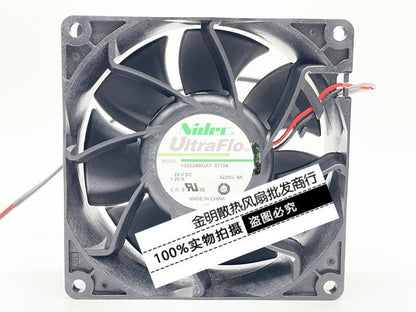 Nidec 9CM V92E24BGA7-51T04 24V 1.20A violent high air volume cooling fan