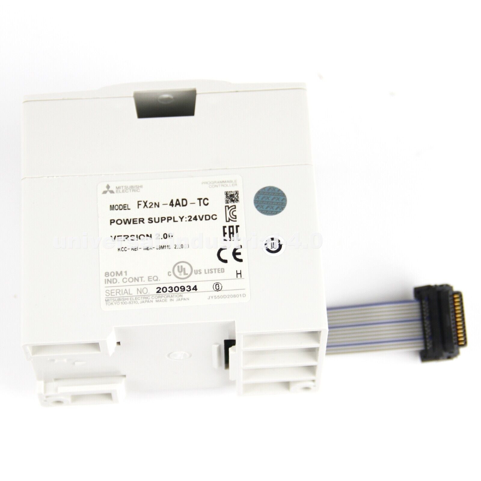 MITSUBISHI FX2N-4AD-TC FX2N4ADTC Analog Thermocouple Input Module - MITSUBISHI