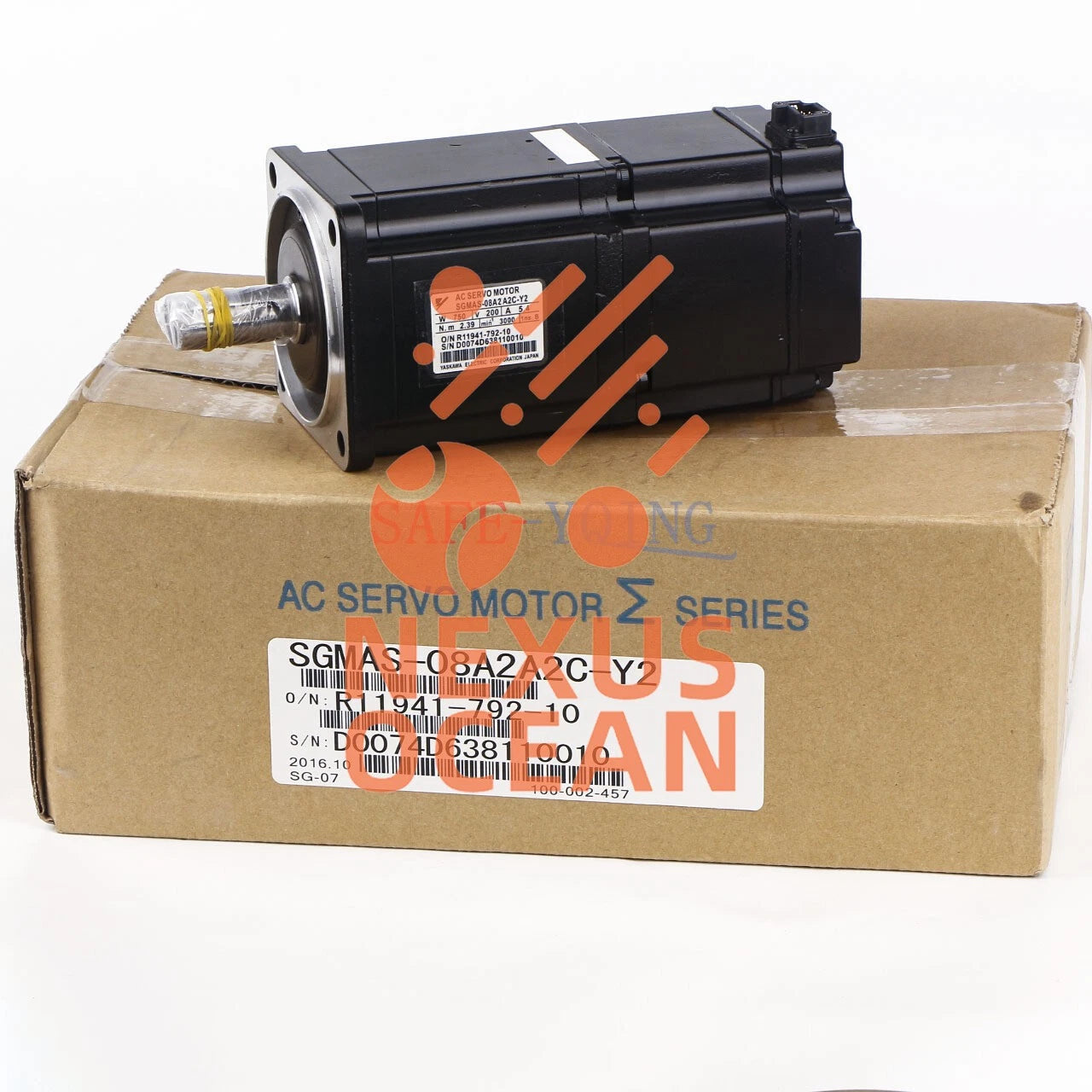 ONE Yaskawa Servo Motor SGMAS-08A2A2C-Y2