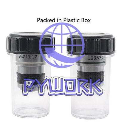 4X 10X 20X 40X 60X 100X Achromatic Objective Lens f/ Biological Microscope 185mm