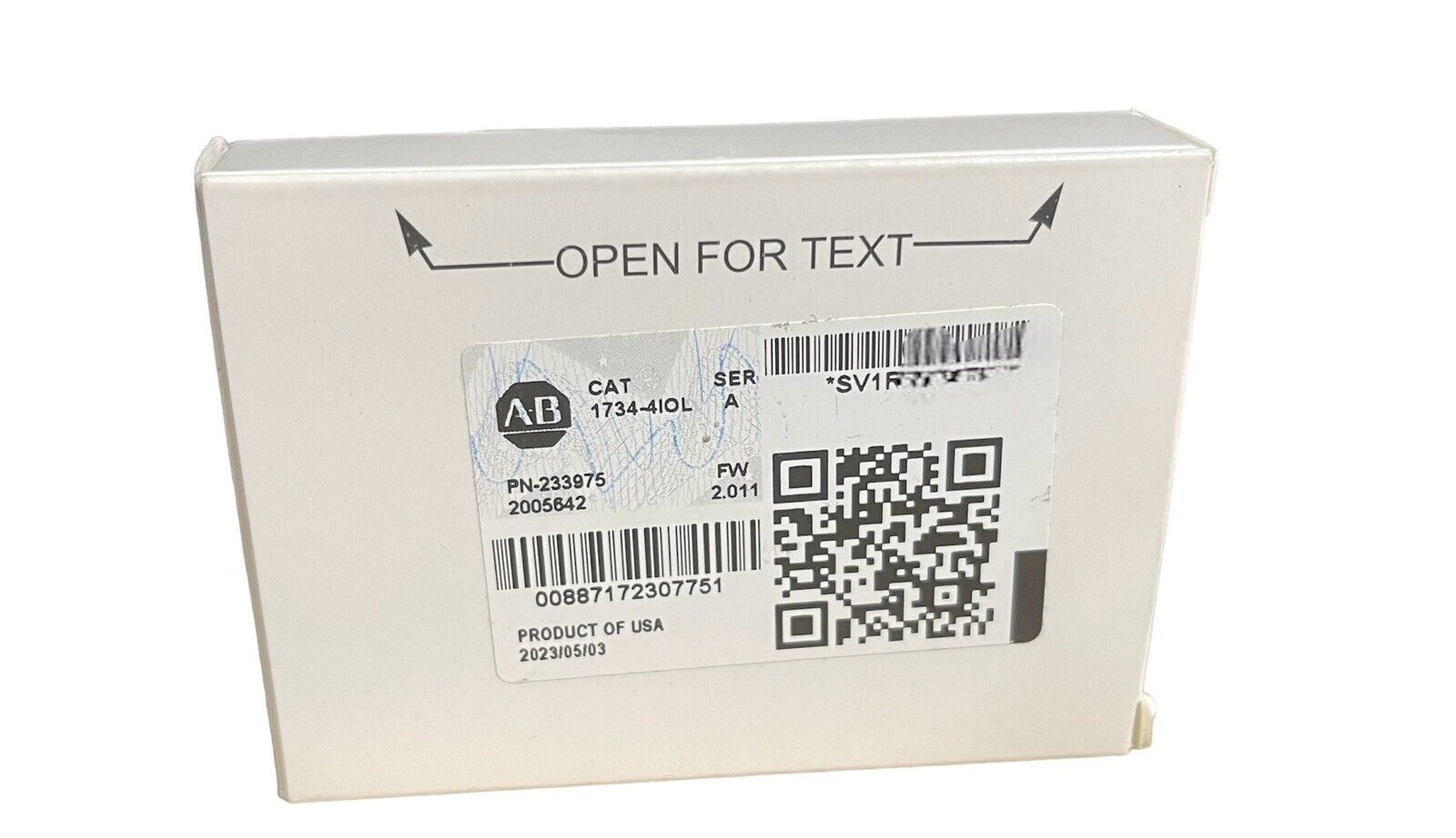 Allen-Bradley 1734-4IOL Interface - ALLEN-BRADLEY