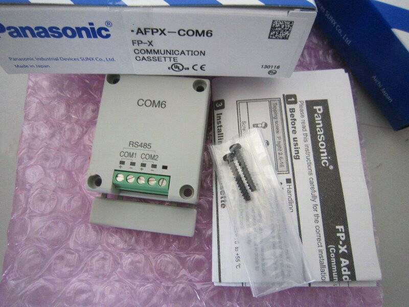 New Panasonic 1PCS AFPX-COM6 Expansion Module - PANASONIC