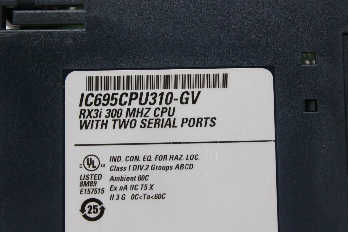 used GE Fanuc IC695CPU310-GV Processor IC695CPU310 - GE