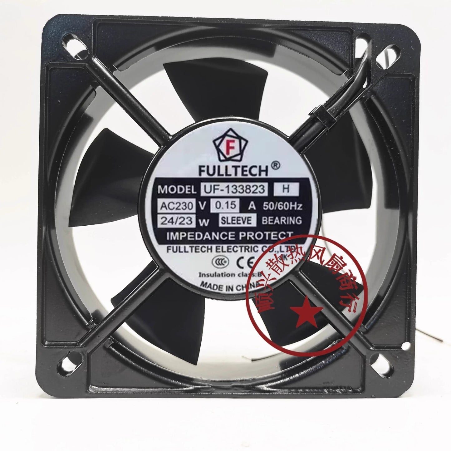 1PCS UF-133823H 13538 AC230V 0.15A 24/23W 135*135*38MM Cooling Fan