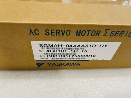 1PC YASKAWA SGMAH-04AAA61D-OY Servo Motor SGMAH04AAA61DOY  ping