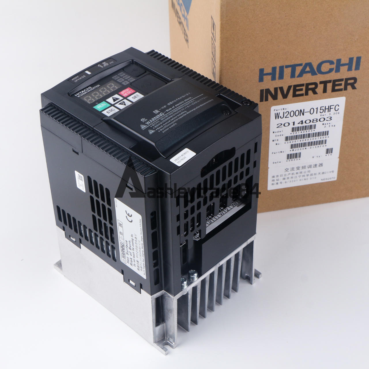 new 1PC  HITACHI Inverter WJ200N-015HFC 1.5KW