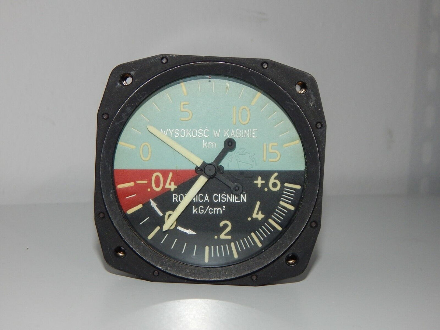 MiG Cabin Pressure Indicator UWPD-15 Cockpit MiG-21 MiG-17 - UWP