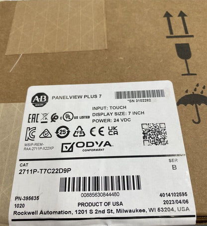 Allen-Bradley PanelView 2711P-T7C22D9P NEW IN BOX - ALLEN-BRADLEY