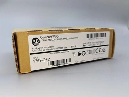 New Factory Sealed AB 1769-OF2 SER B CompactLogix Output Module - COMPACTLOGIX
