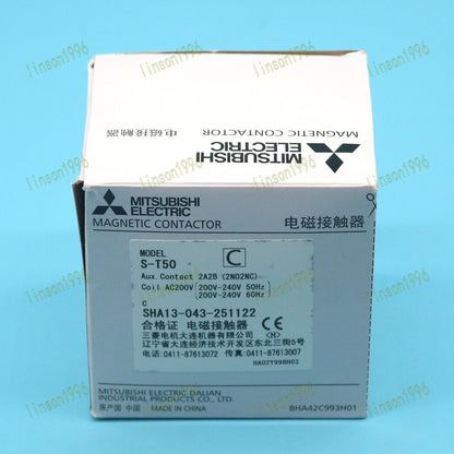 Mitsubishi Magnetic Contactor S-T50 AC200V In Box - MITSUBISHI