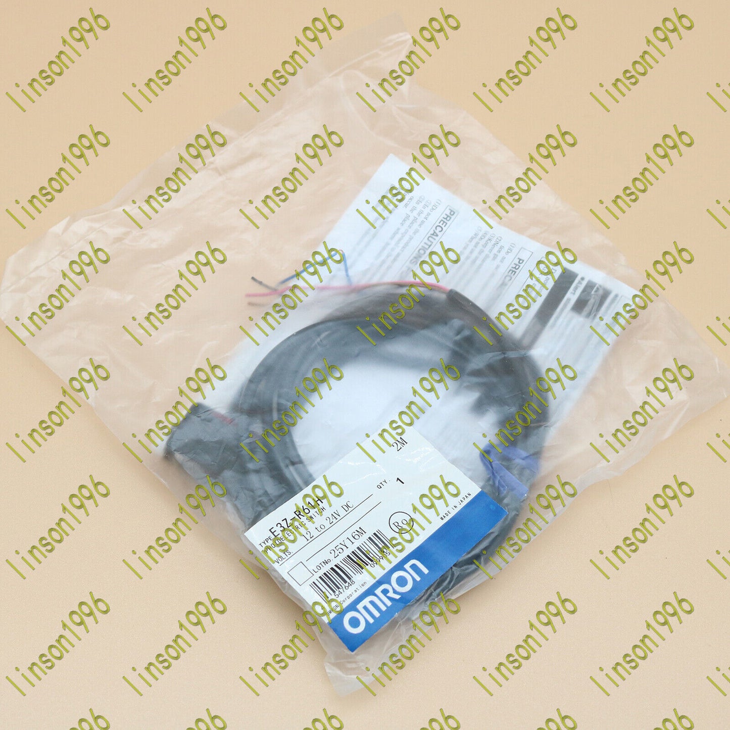OMRON E3Z-R61H Photoelectric Switch FAST SHIP - OMRON
