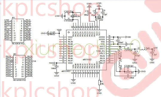 NRF51822 Bluetooth Module / Networking Module / Wireless Communication