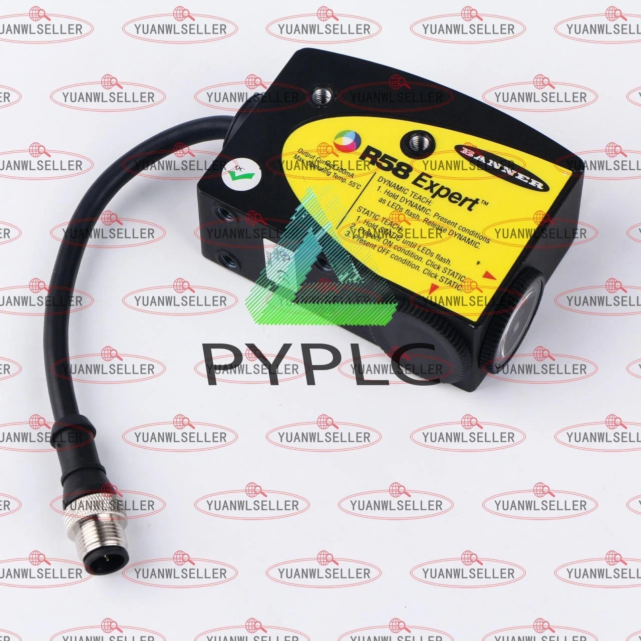 1x BANNER Photoelectric Sensor R58ECRGB1Q