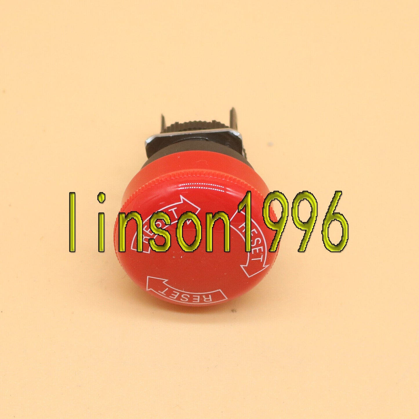 New ONE Omron A165E-01 Pushbutton Switch Red – - OMRON