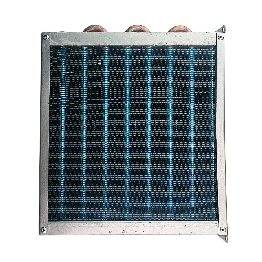 new Small Shell Condenser Radiator Air-Cooled Fan Copper Tube Heat Exchanger