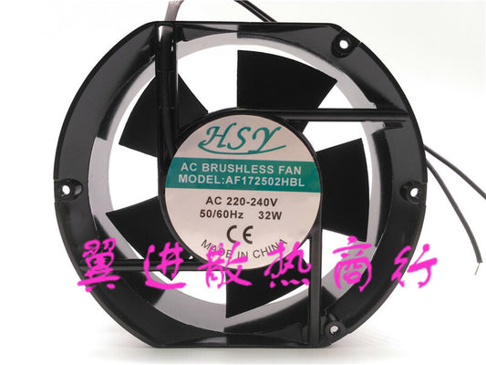 1pcs  HSY AF172502HBL 220-240V 32W 17cm cooling fan