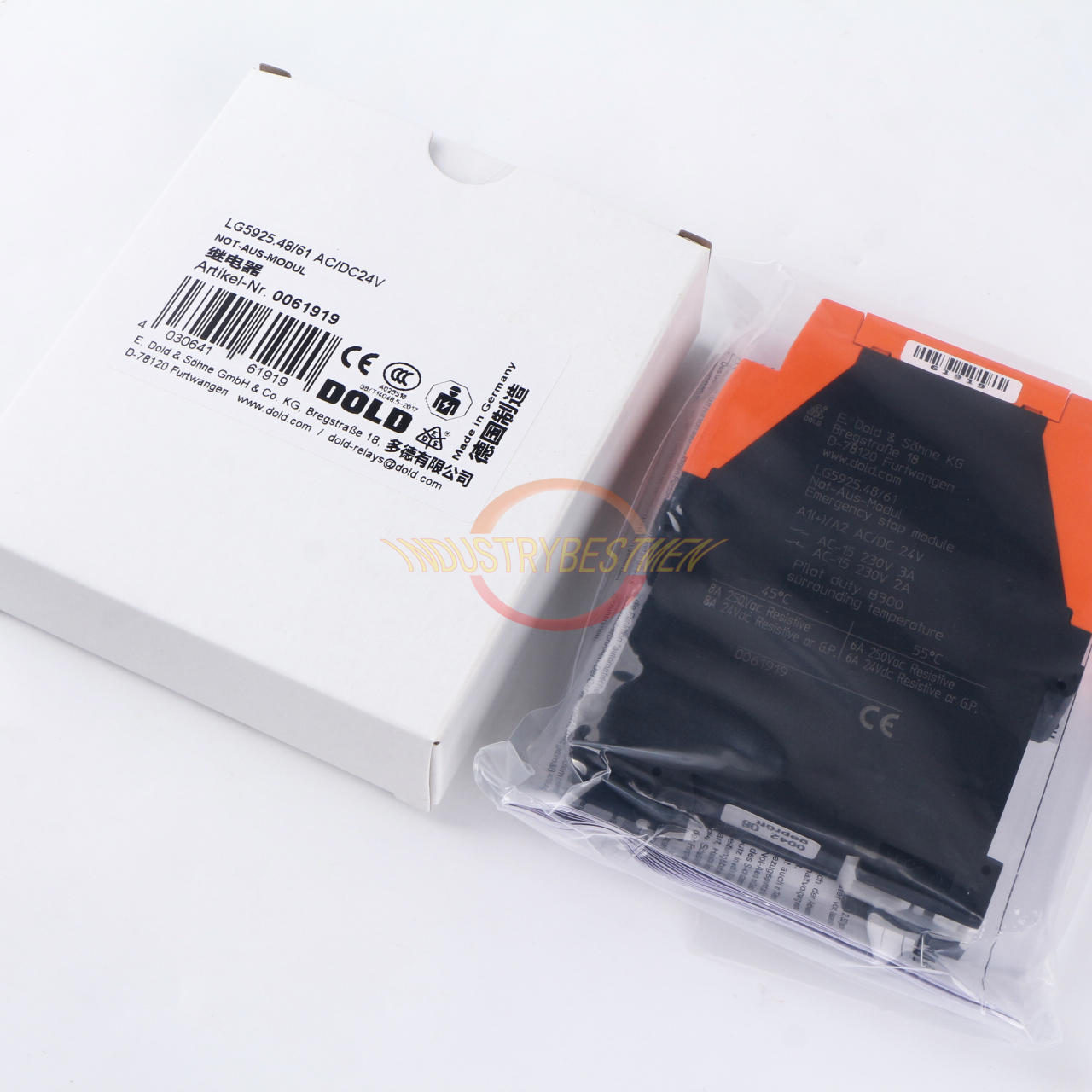 new 1PCS DOLD SAFETY RELAY LG5925.48/61 0061919 - DOLD