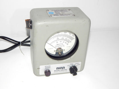 BIRD 6737 + 6737-030 Wattmeter 2500W 25-1000 MHz 1.5-35 MHz - TERMALINE