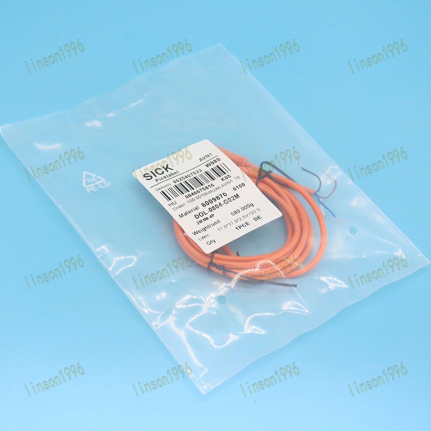 New SICK Sensor Cable DOL-0804-G02M SPOT STOCK - SICK