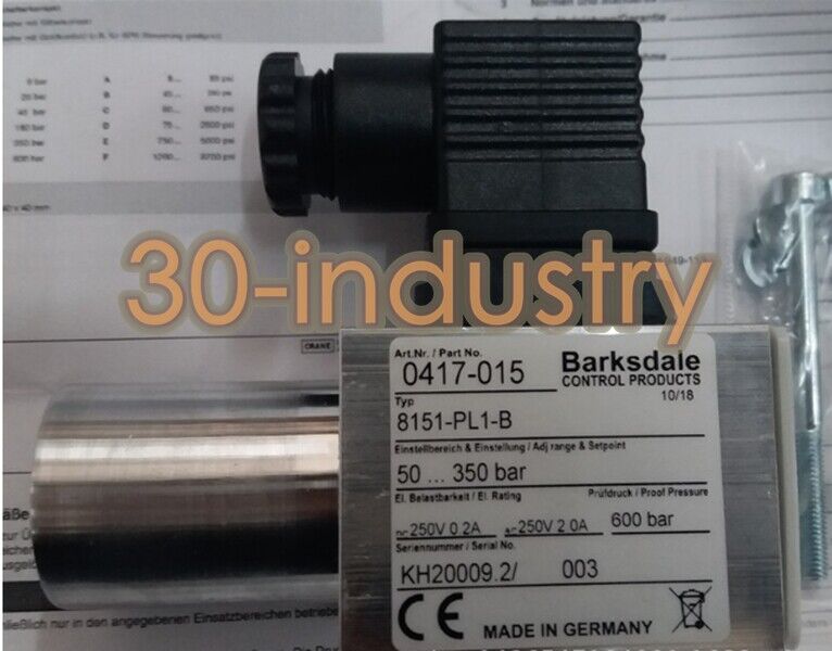 1PCS New For Barksdale Pressure Relay 0417-015 8151-PL1-B - KOEED