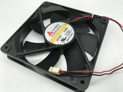 Y.S.TECH FD121225MB DC12V 0.29A 12025 120*25MM 12cm 2-wire cooling fan