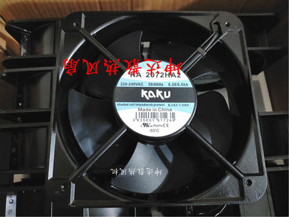 KA2072HA2 AC220-240V  KAKU 200MM Air Flow Aluminium Frame Fan